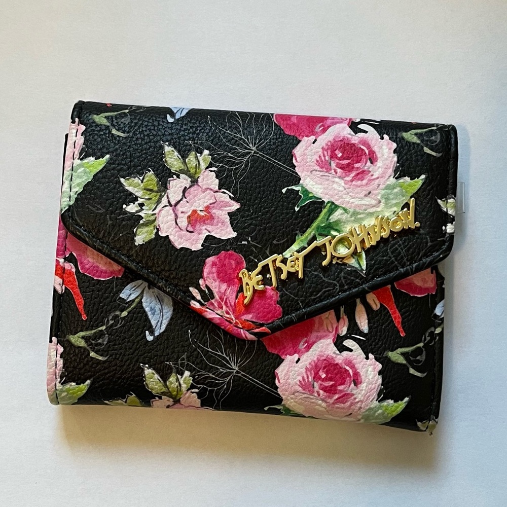 Betsey Johnson Bifold Floral Wallet